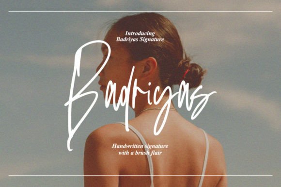Badriyas: The Elegant Script Font for Handmade Creators