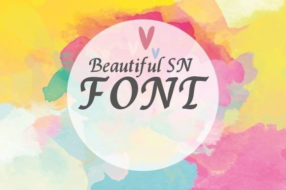 Beautiful Sn: The Handwritten Font That Elevates Small Business Branding
