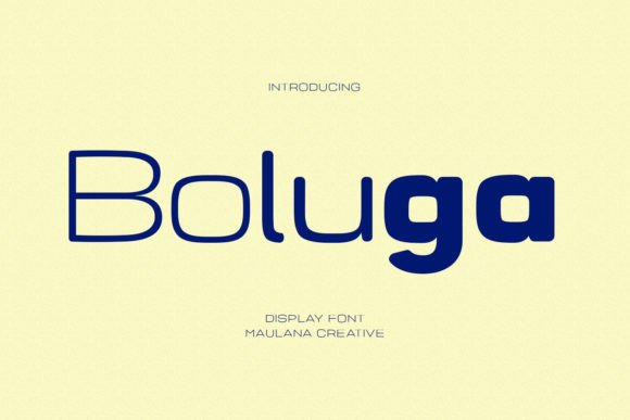 Boluga: The Modern Typeface for Consistent Small Business Branding