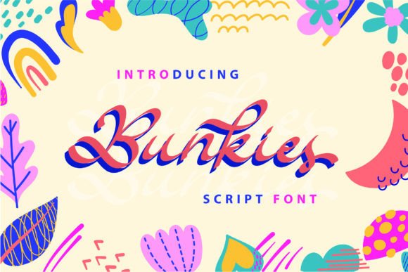 Bunkies: The Playful Typeface That Brings Handmade Magic to Life