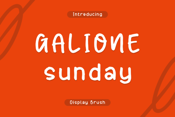 Galione Sunday: The Perfect Display Typeface for Modern Editorial Design