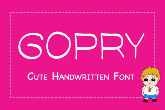 Gopry: The Perfect Handwritten Font for Crafters and Sellers