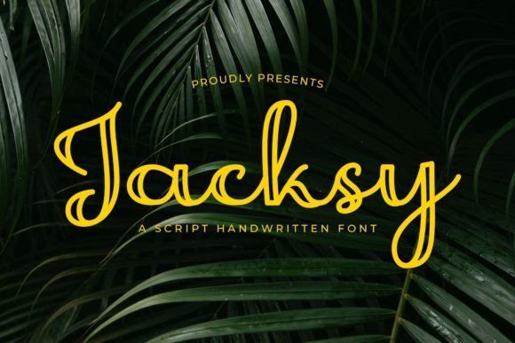 Jacksy: The Perfect Script Amp Font for Handmade Crafts