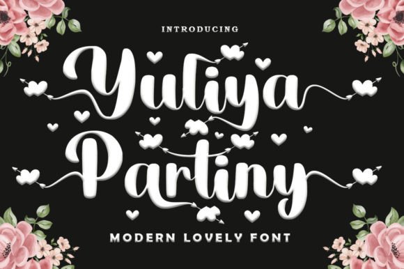 Juliya Partiny: A Dazzling Script Typeface for Web Design