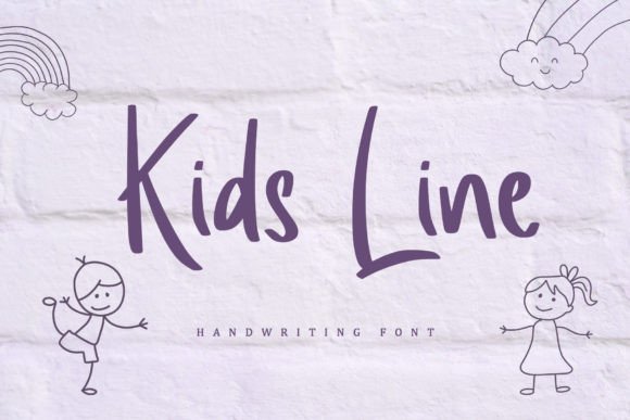 Kids Line: The Handwritten Typeface That Boosts Social Media Engagement