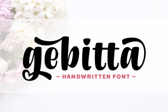 Make Your Brand Shine with the Gebitta Typeface