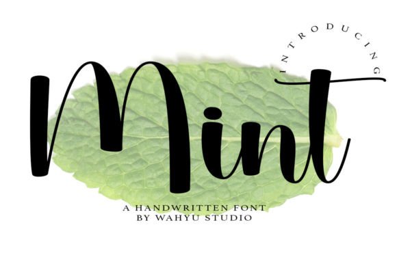 Mint Typeface: A Fresh Script Font for Modern Editorial Design