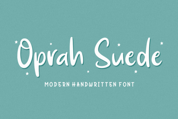 Oprah Suede: The Handwritten Typeface That Elevates Your Brand Identity