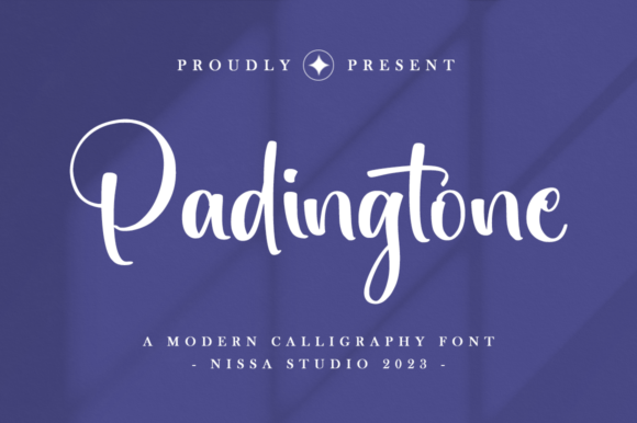 Padingtone Script Font: Elegant Typography for Handmade Products