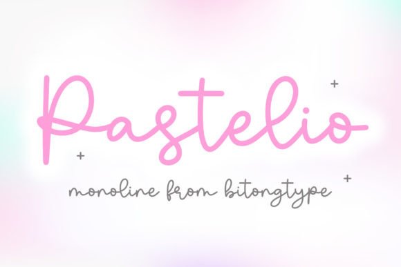 Pastelio Typeface Review: A Sweet Handwritten Font for Digital Brands