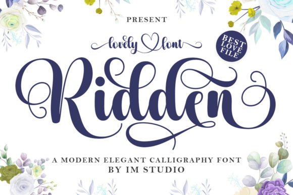 Ridden: The Handwritten Typeface for Authentic Business Branding