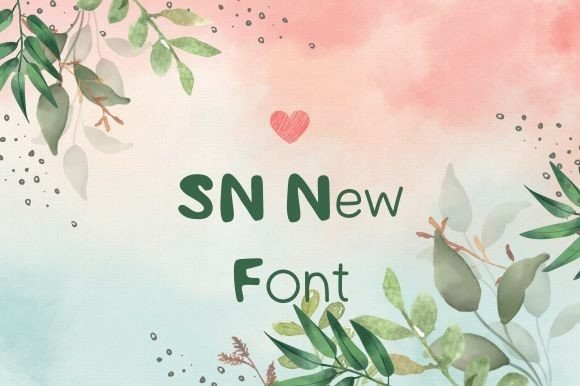 Sn New: The Perfect Typeface for Elevating Your Brand Identity