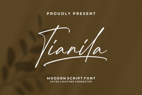 Tianila: The Modern Script Typeface for Scroll-Stopping Campaigns