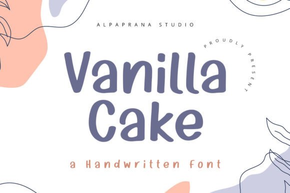 Vanilla Cake: A Handwritten Typeface for Modern Editorial Design