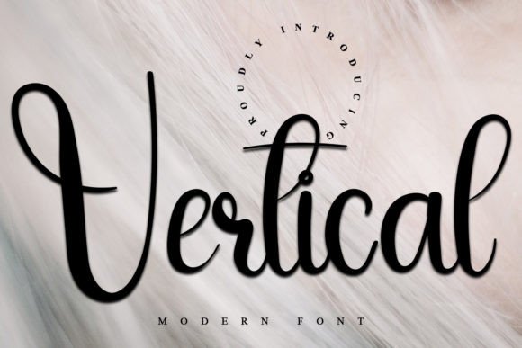 Vertical Typeface: A Fresh Script for Modern Web Design