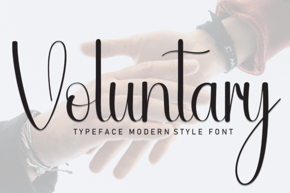 Voluntary: The Handwritten Typeface That Makes Campaigns Feel Human