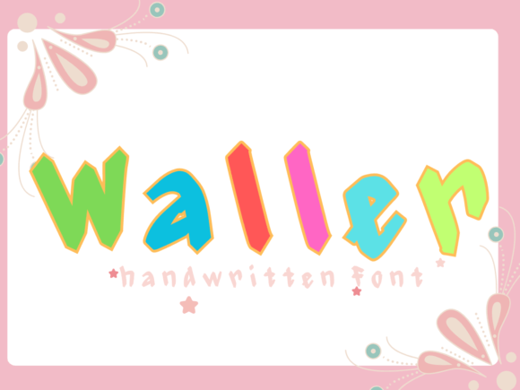 Waller: The Playful Handwritten Typeface for Modern Web Design