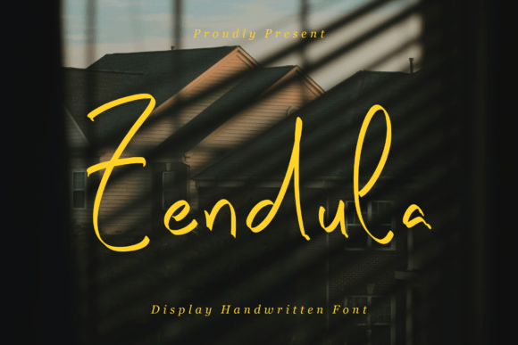 Zendula: The Handwritten Font That Elevates Your Craft Business